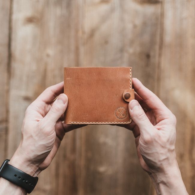 Leather Card Holder Wallet