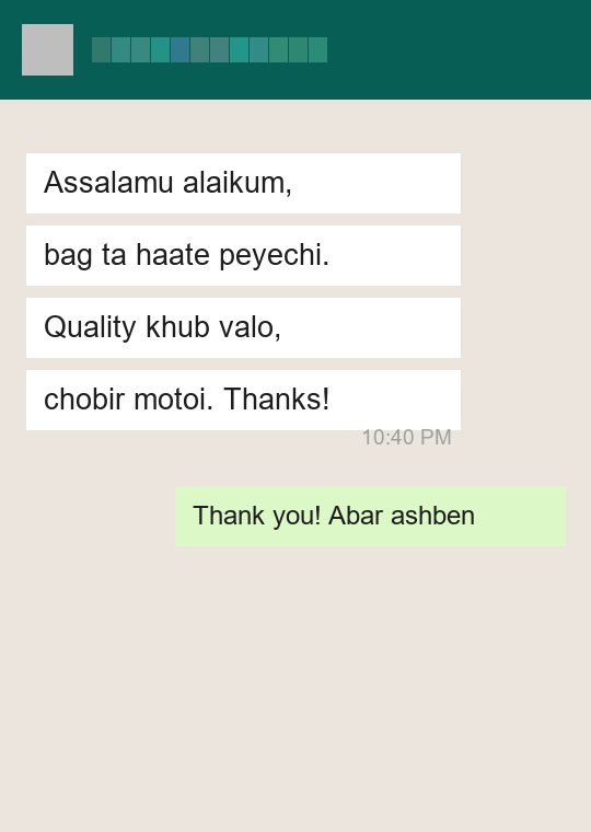Customer review